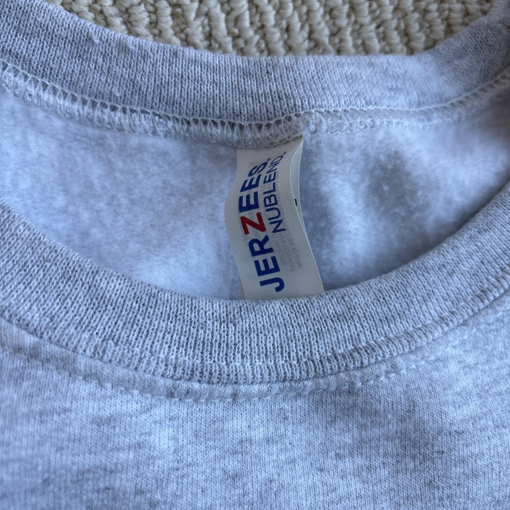 Vintage Portland Sea Dogs Maine Sweatshirt XL Gray Crewneck Youth Baseball - Picture 4 of 11